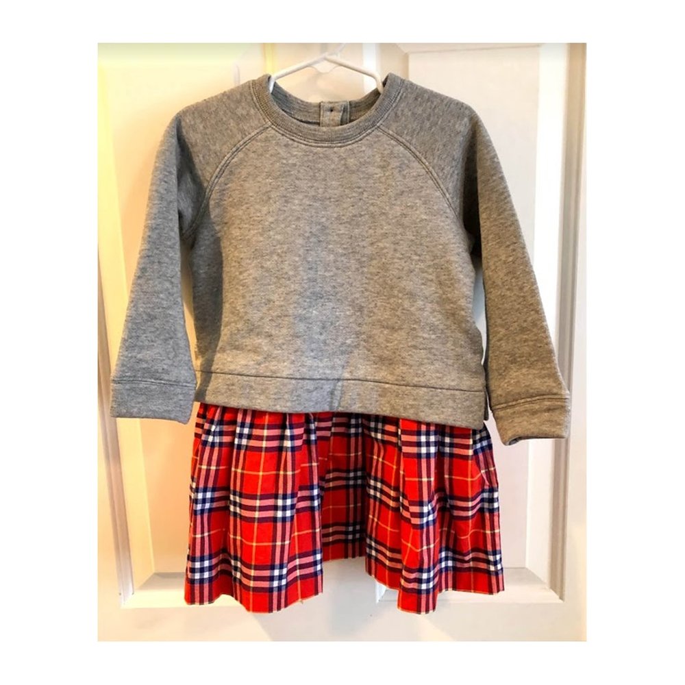 Burberry Francine Sweatshirt Dress